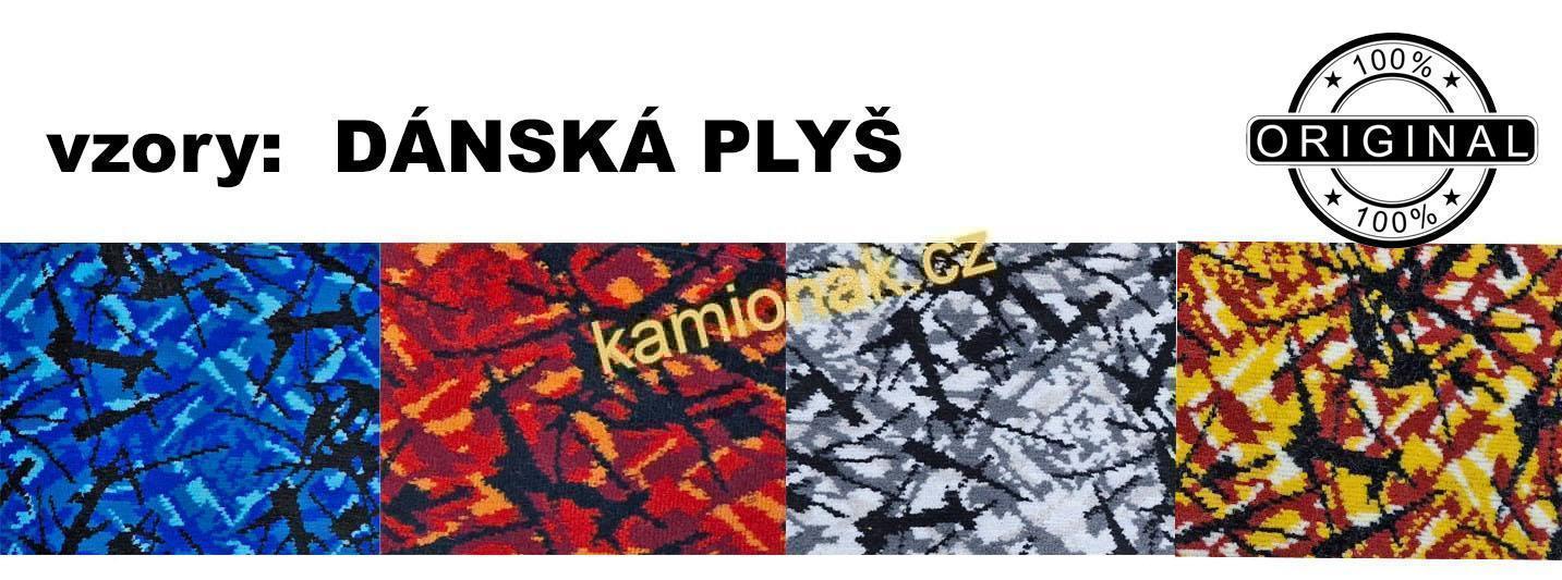 KONFIGURÁTOR koberce (č.58) - SCANIA S od 2017 - sedadlo spol.pevné