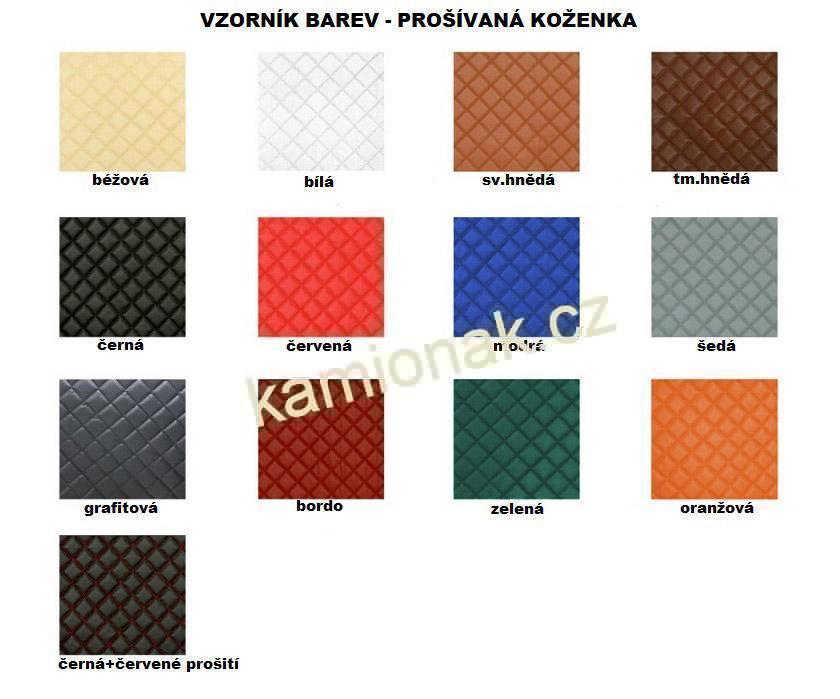 KONFIGURÁTOR koberce (č.60) - SCANIA R od 2017 - sedadla RŮZNÁ