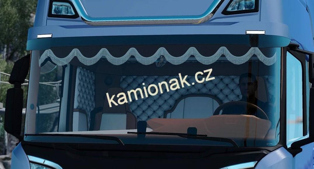 Bordura typ "H" -  BÍLÁ/ČERNÉ PROVÁZKY