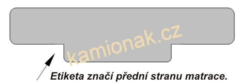 Prostěradlo MAN TGX od 2021- ČERVENÉ