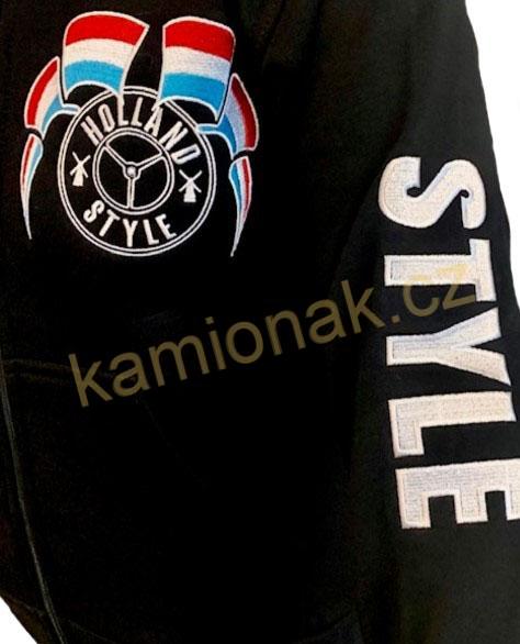 Mikina s výšivkou "HOLLAND STYLE" - L