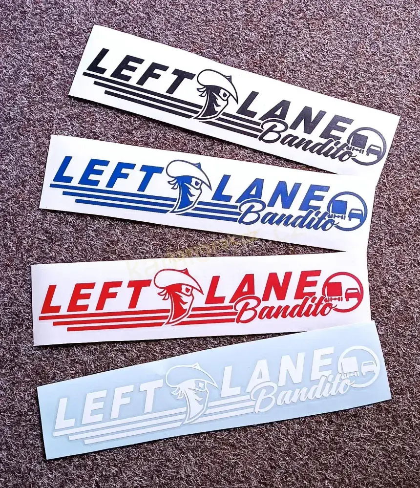 Samolepka "BANDITO" 50x10cm - černá