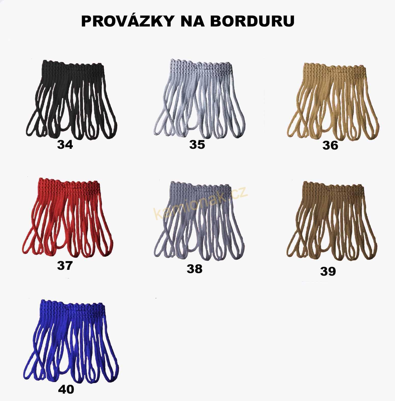 Záclonky boční - KONFIGURÁTOR