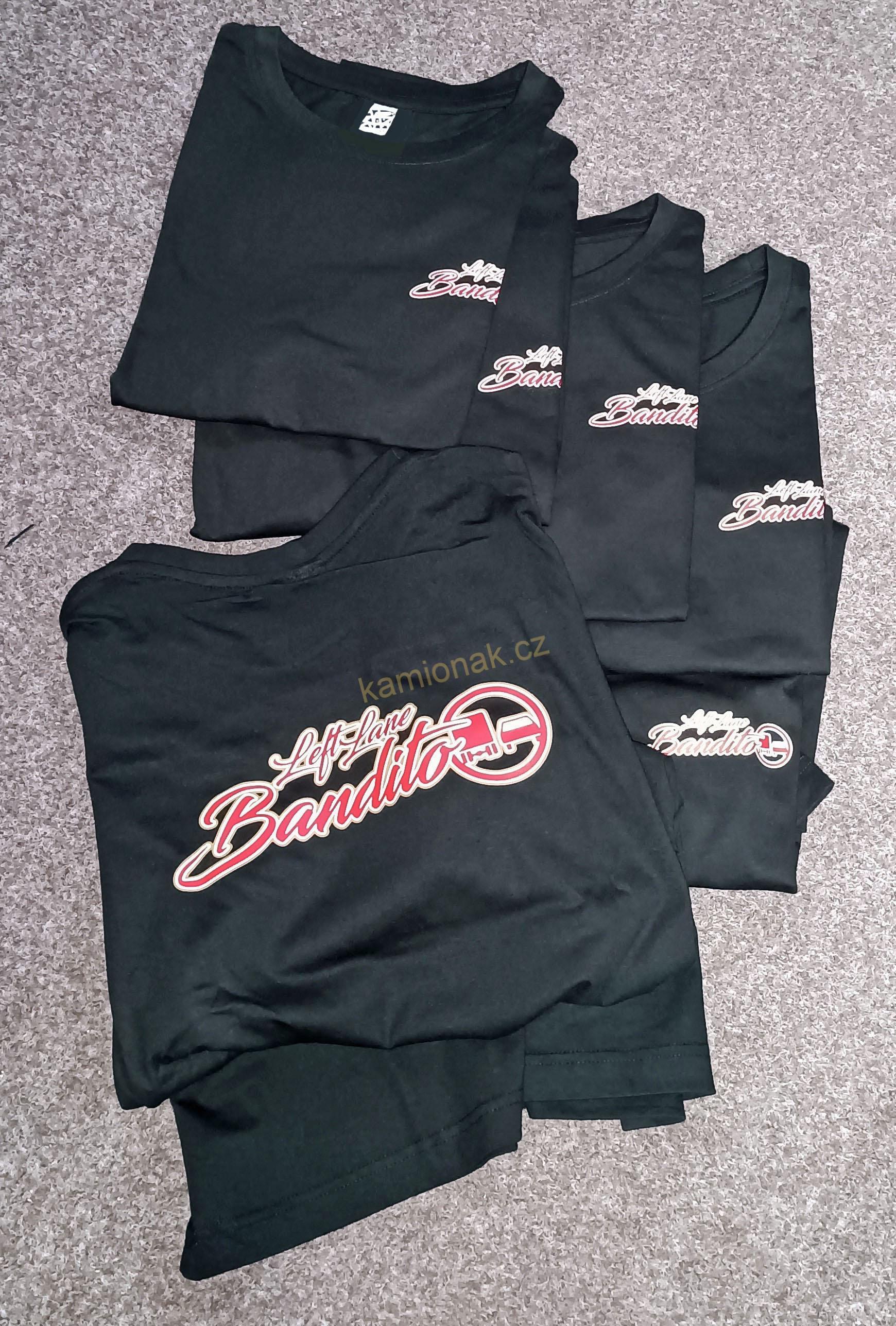 Tričko (XL) - LEFT LANE BANDITO