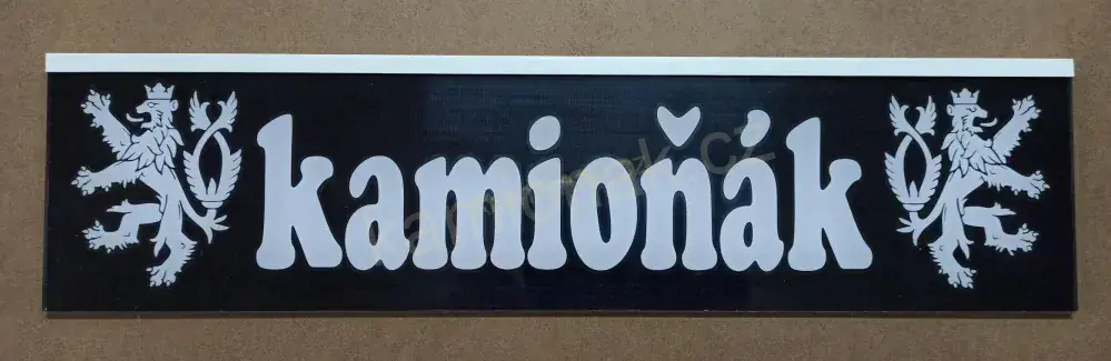 Jmenovka plastová 50x12cm COB LED 12V - vlastní název