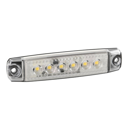 Světlo 6LED trikolora 12/24V - Itálie