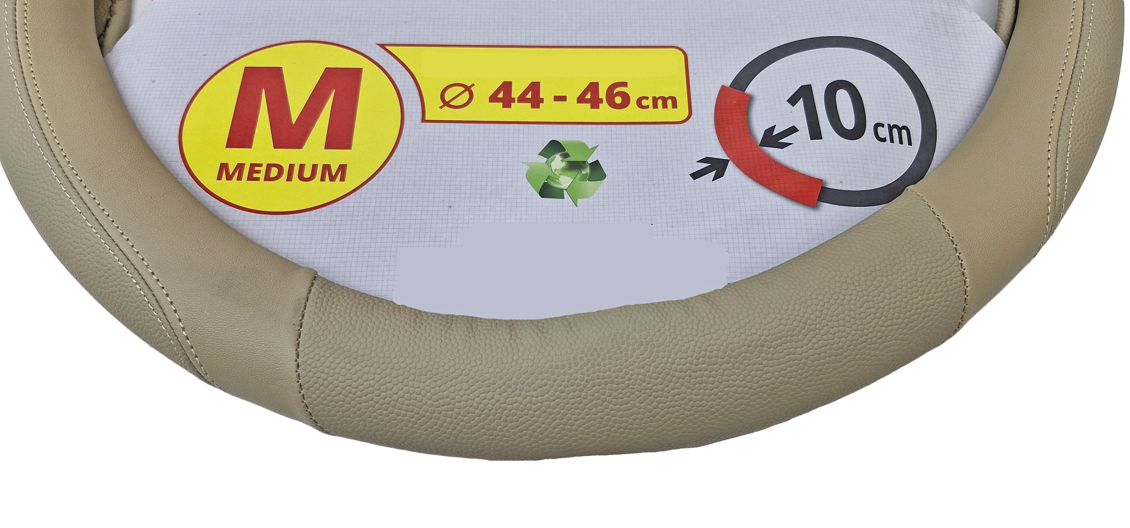 Potah volantu 44-46 cm - BÉŽOVÝ