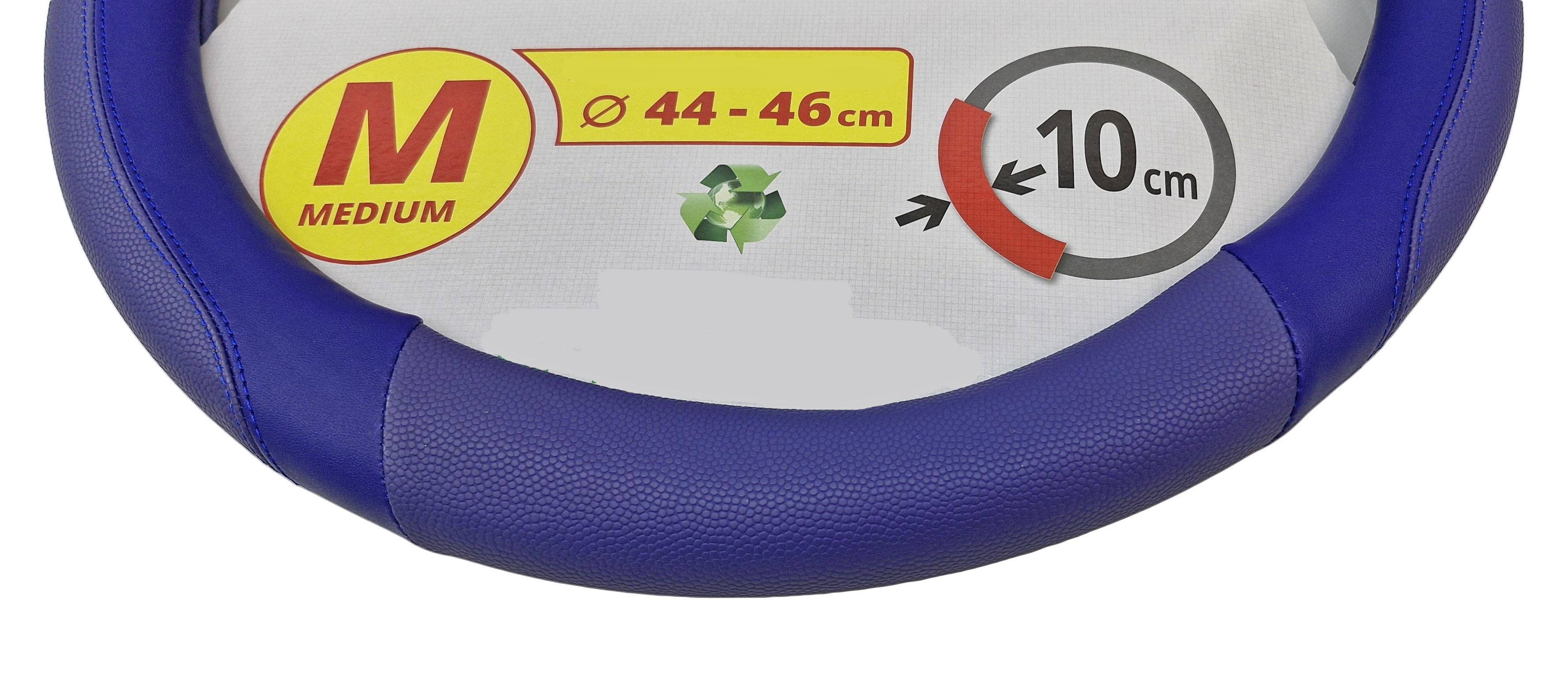 Potah volantu 44-46 cm - MODRÝ