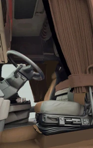 Závěsy skládané HEAVY - tmavě hnědé+třásně