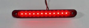 Poziční světlo 12LED 12/24V - červené