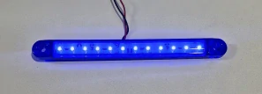 Poziční světlo 12LED 12/24V - modré