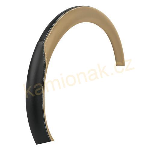 Potah na volant 46-48 cm, béžový PREMIUM LAMPA