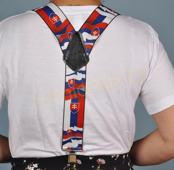 Kšandy pánké s potiskem - SLOVENSKO