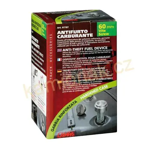 Zabezpečení hrdla nádrže - sítko 60mm