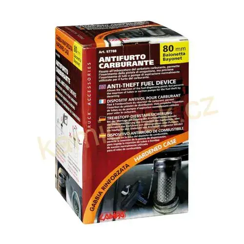 Zabezpečení hrdla nádrže - sítko 80mm