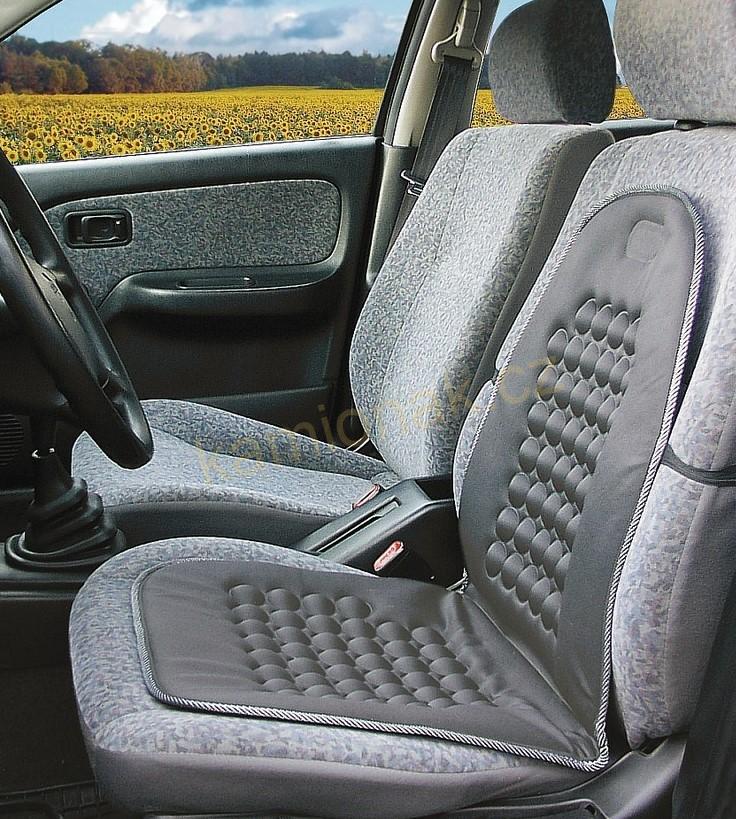 Potah sedadla masážní s magnety - ŠEDÝ