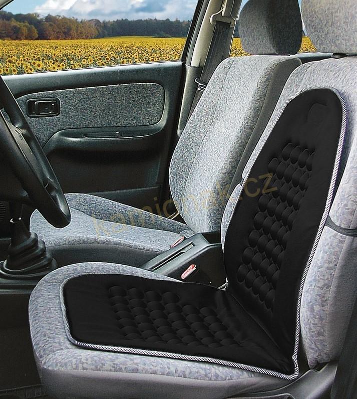 Potah sedadla masážní s magnety - ČERNÝ