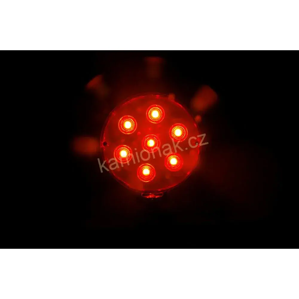 LOKI-LED světlo červeno-oranžové 12/24V