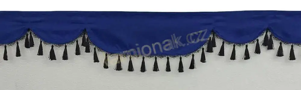 Bordura typ "A" - MODRO/ČERNÉ TŘÁSNĚ 