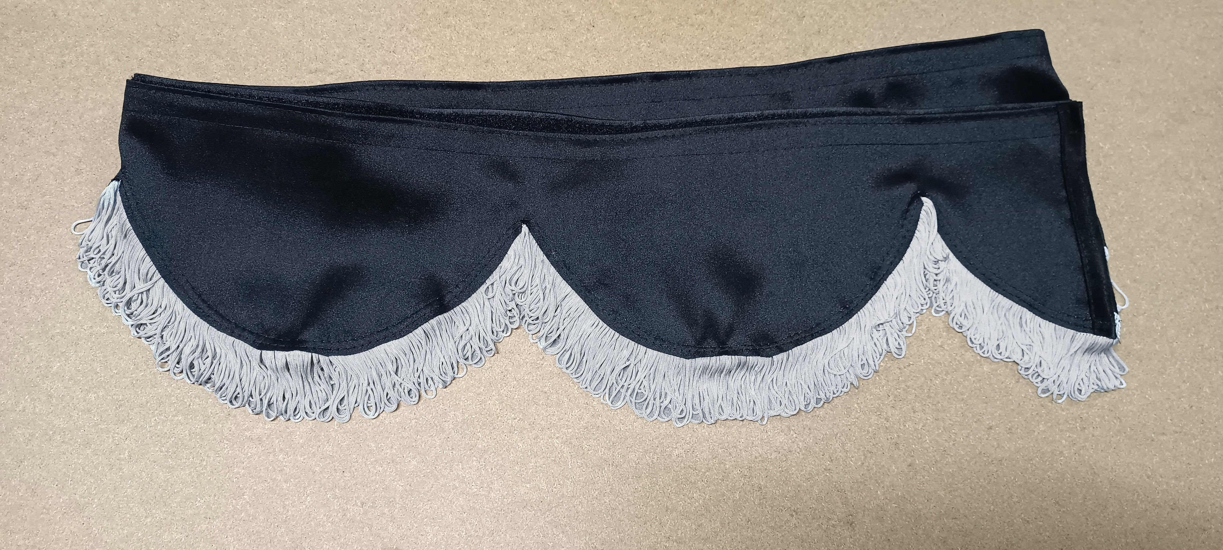 Bordura typ "H" -  ČERNO/ŠEDÉ PROVÁZKY