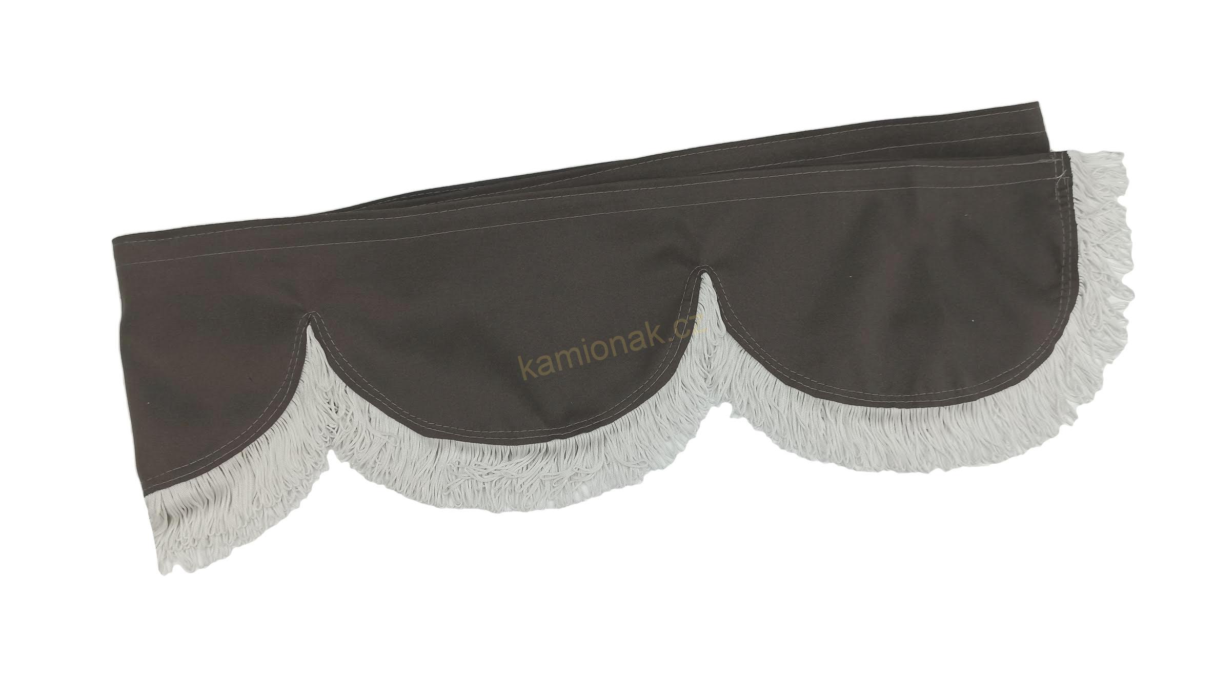 Bordura typ "H" -  ŠEDO/BÍLÉ PROVÁZKY