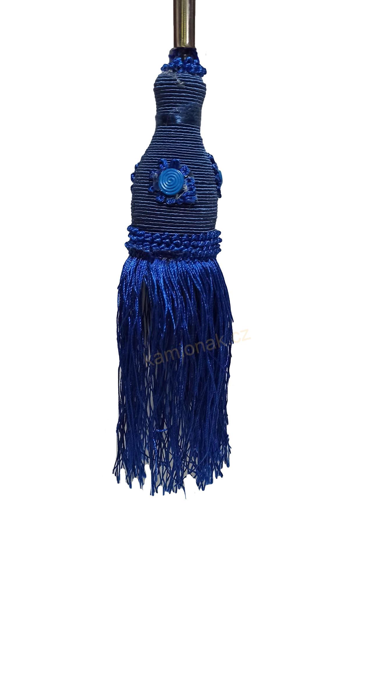 Střapec modrý - 35cm