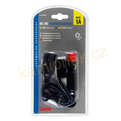 Měnič napětí z 12V na 24V 1A 