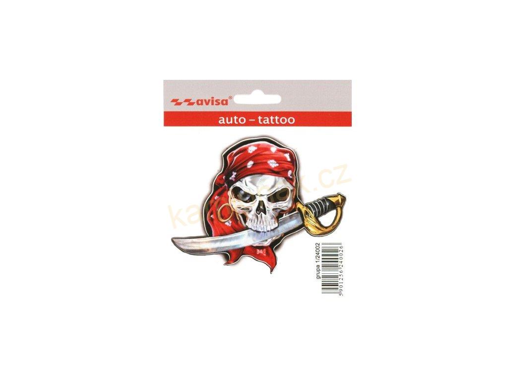 Samolepka - LEBKA PIRÁTA