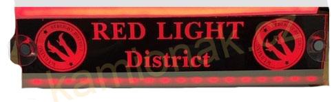 Cedulka LED/RGB - RED LIGHT DISTRICT