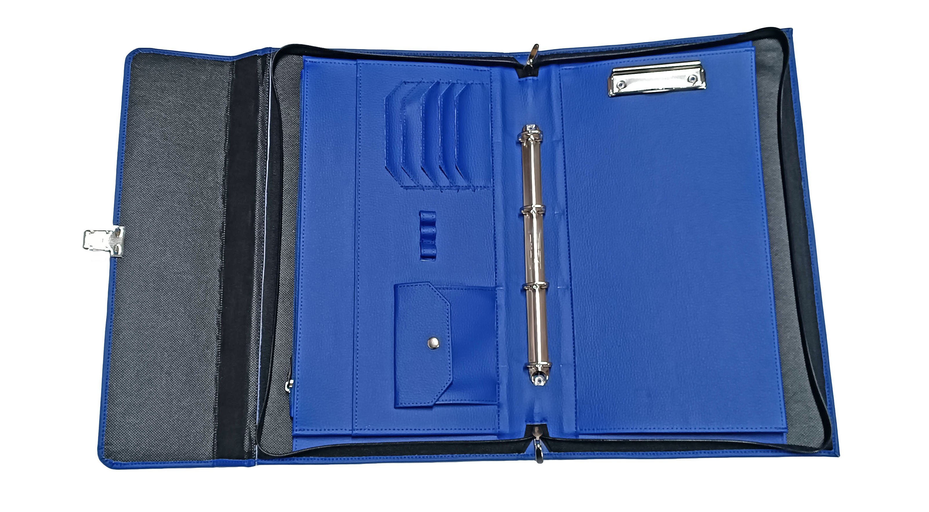 Taška na dokumenty MODRÁ – koženková