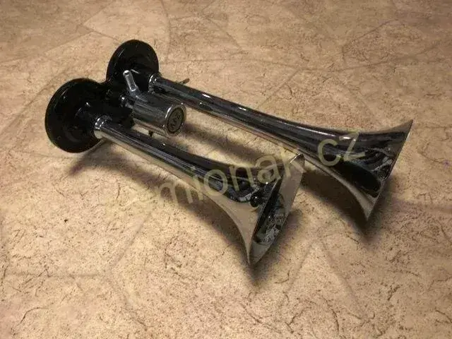 Fanfára vzduchová 2 trubky 24V - 24/30cm 