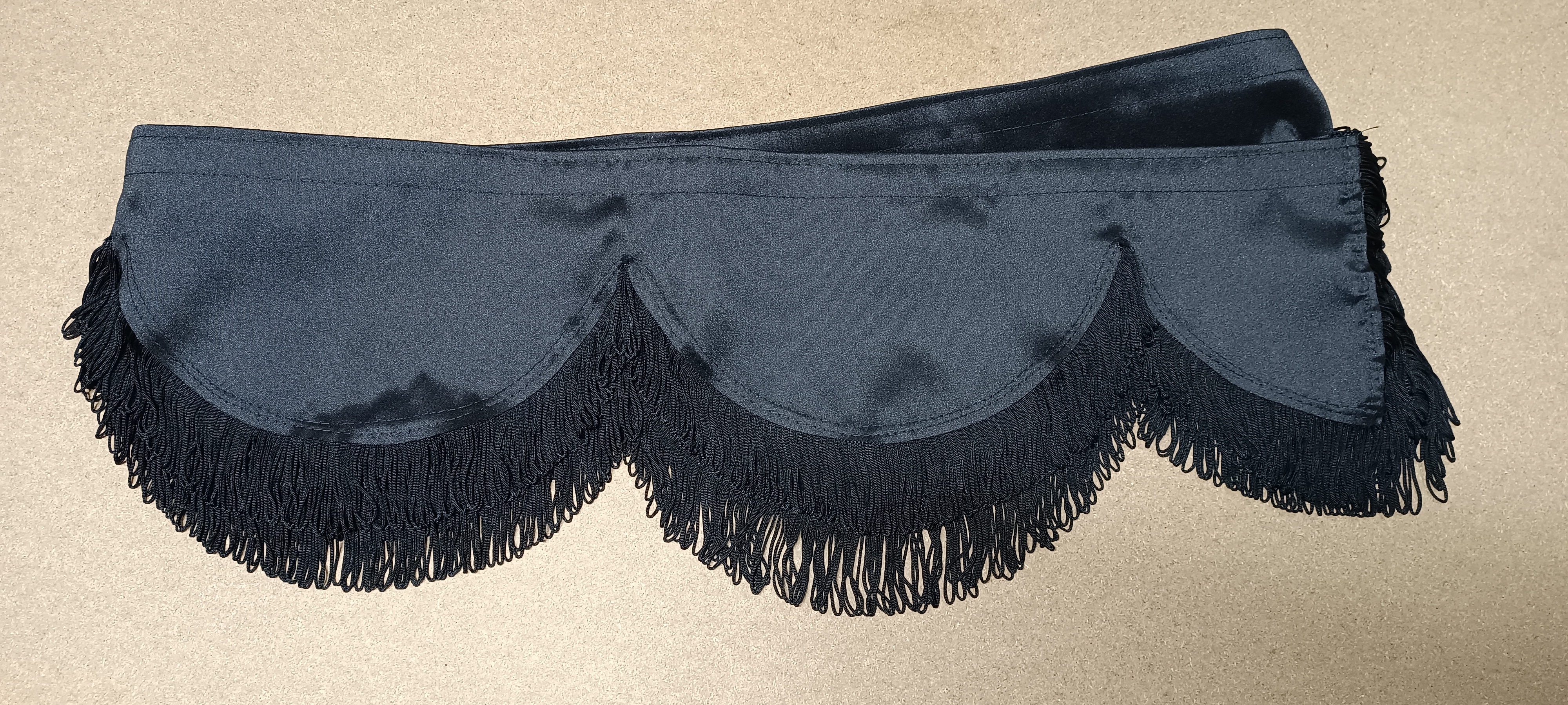 Bordura typ "H" -  ČERNO/ČERNÉ PROVÁZKY