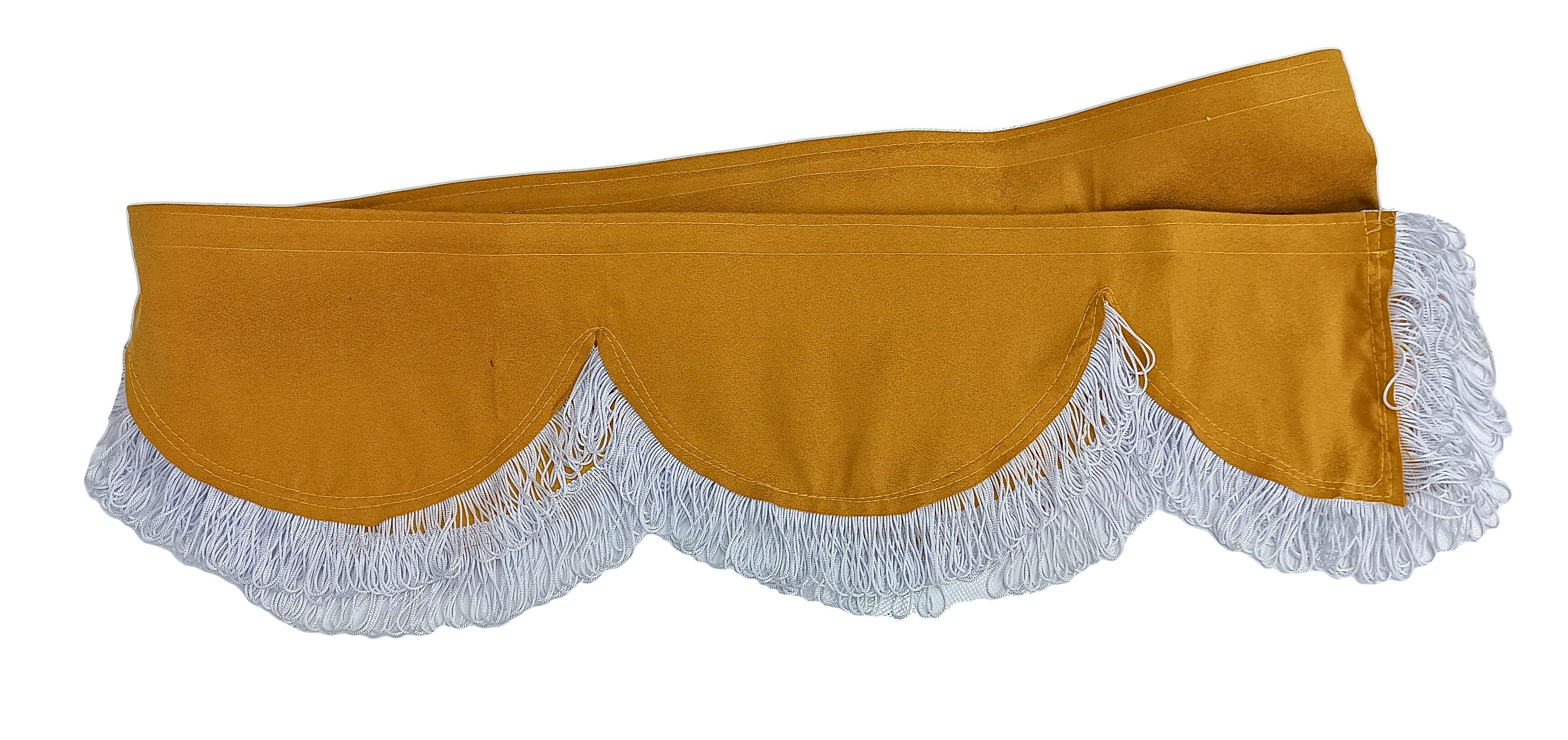 Bordura typ "H" -  ŽLUTÁ/BÍLÉ PROVÁZKY