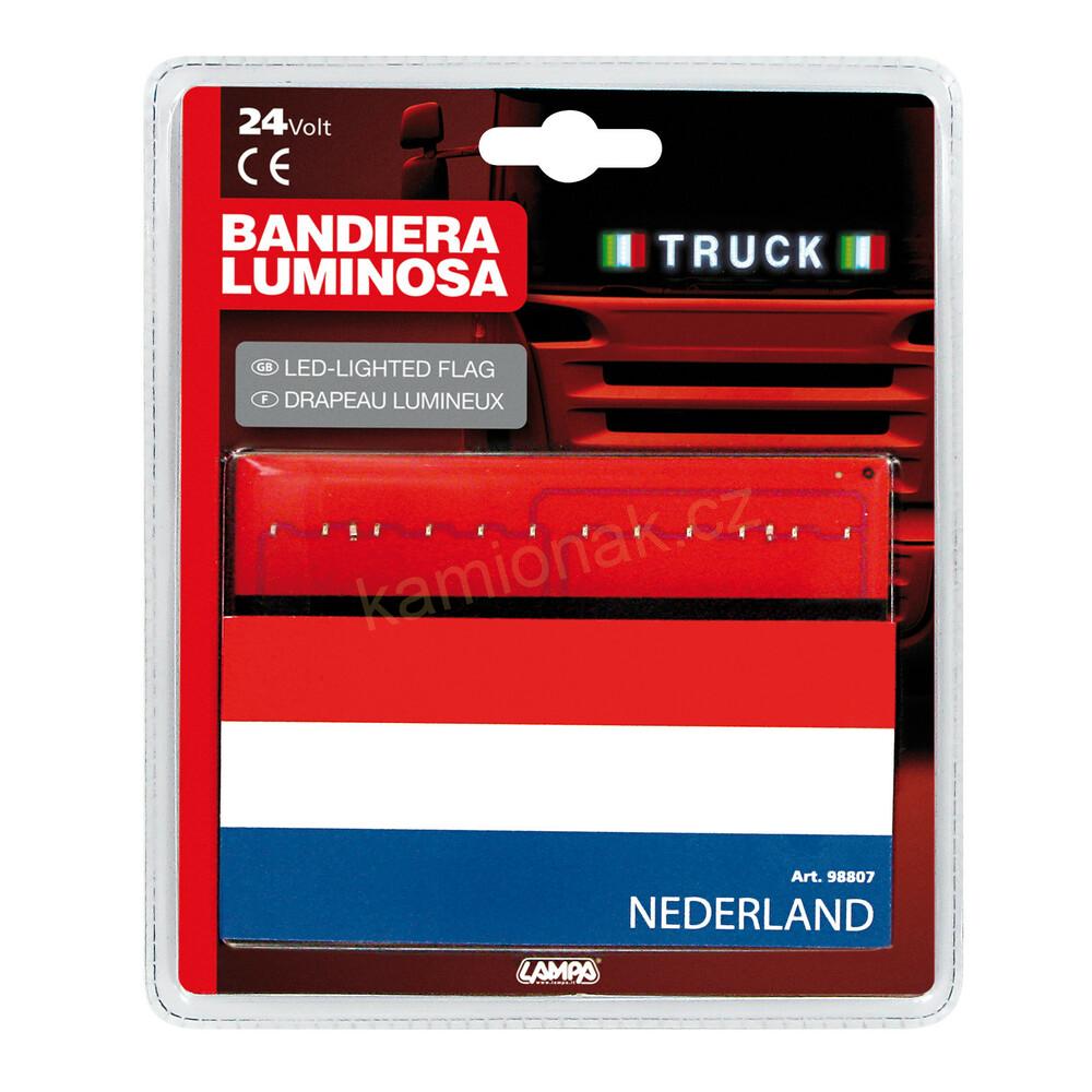 Svítící logo LED - HOLANDSKO 24V (1ks)