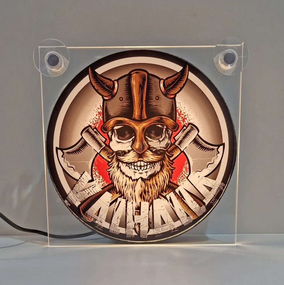 Svítící LED box USB - VALHALLA