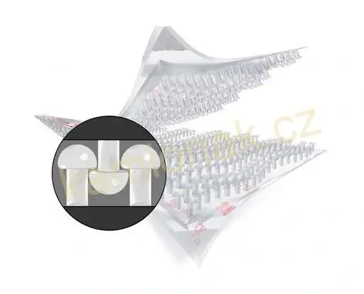 Suchý zip DUAL LOCK 10cm