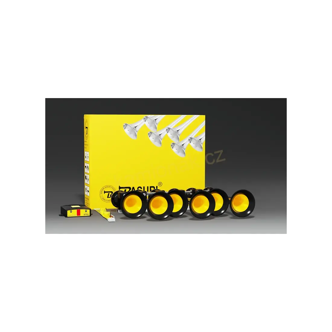 Vzduchové fanfáry Basuri BABY SHARK 2.0 - 12/24V