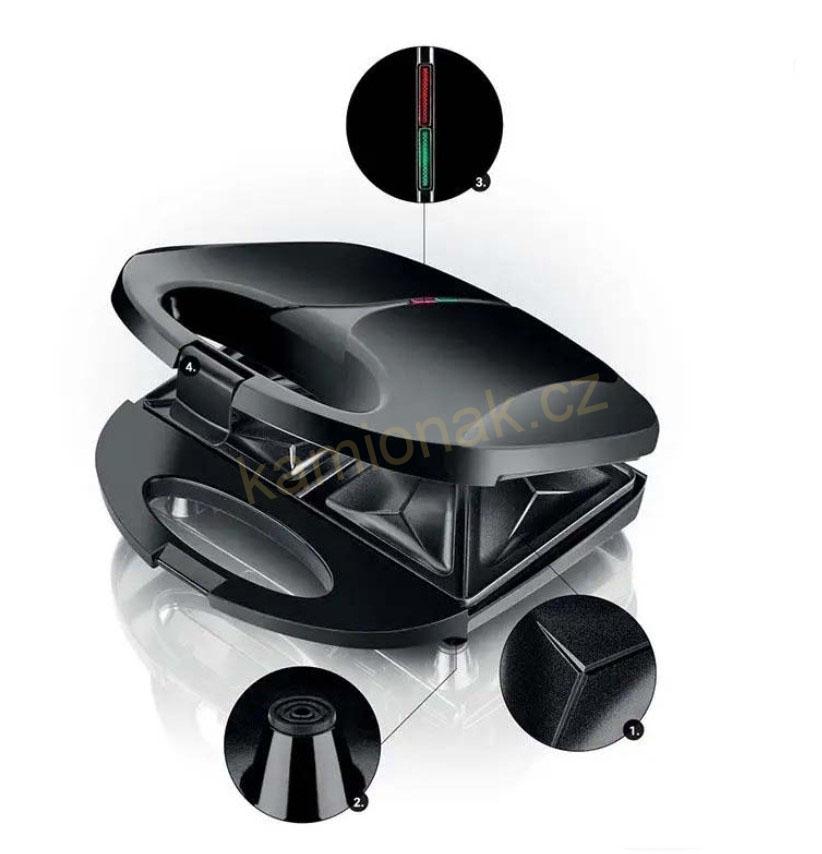 Sendvičovač 12V / 300W