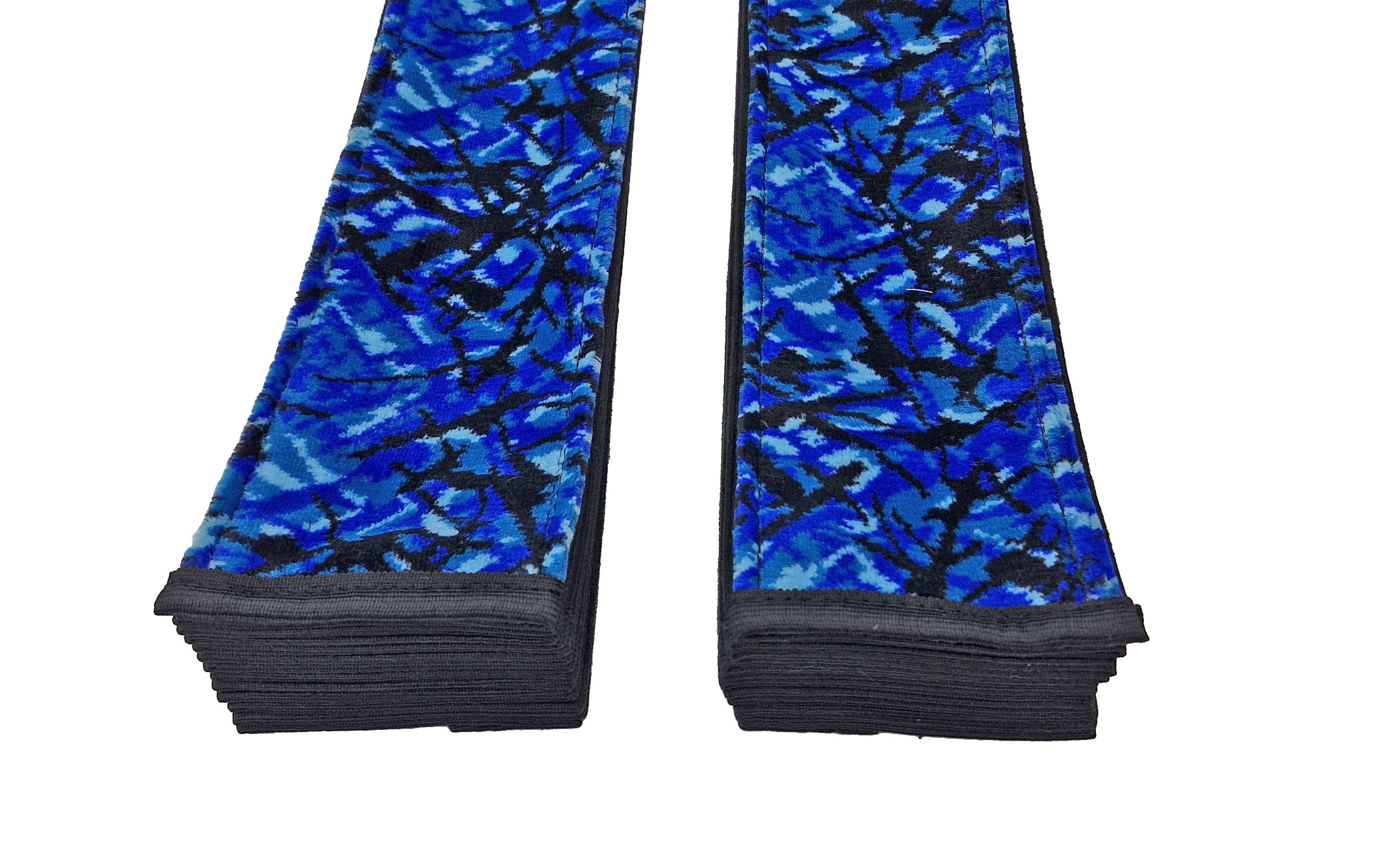 Závěsy ČERNÉ-MODRÁ ORIGINÁL DÁNSKÁ PLYŠ