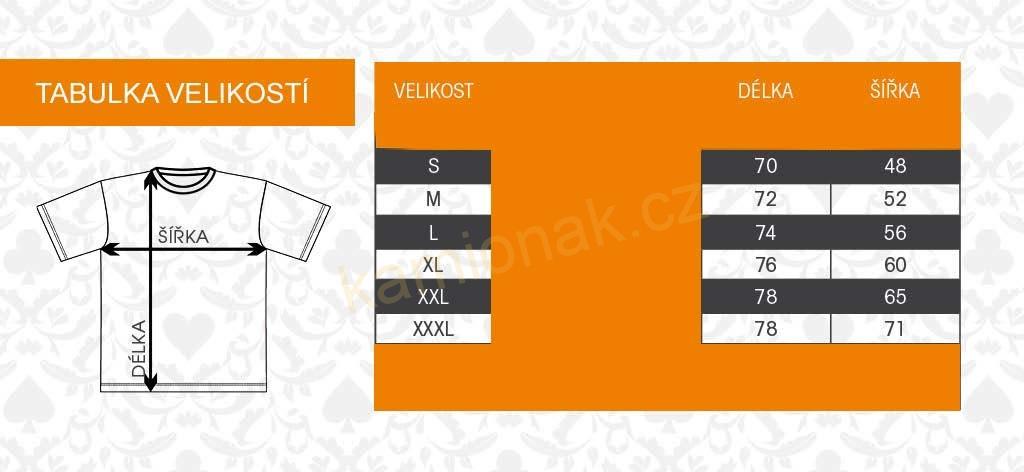 Tričko černé (XXL) - IVECO