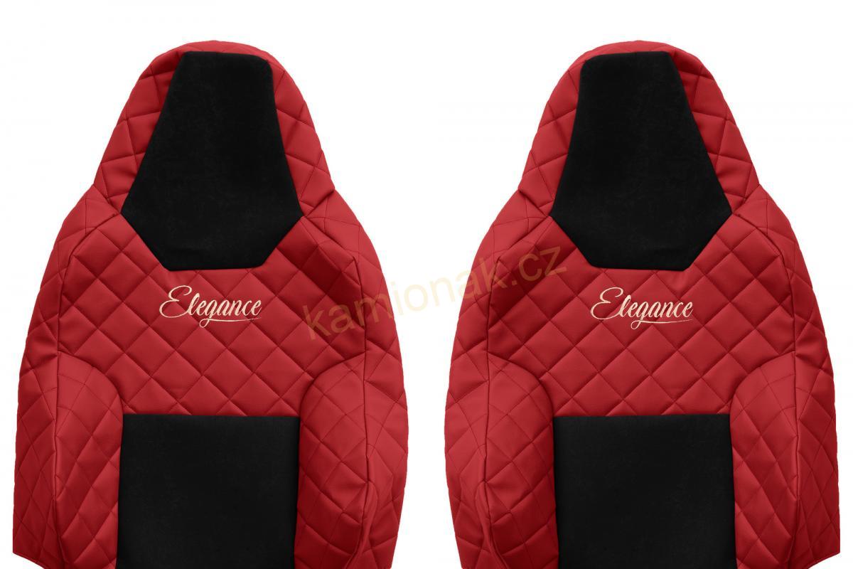 Potahy sedadel MAN TGX, TGM, TGS, TGL od 2021 - 2pásy