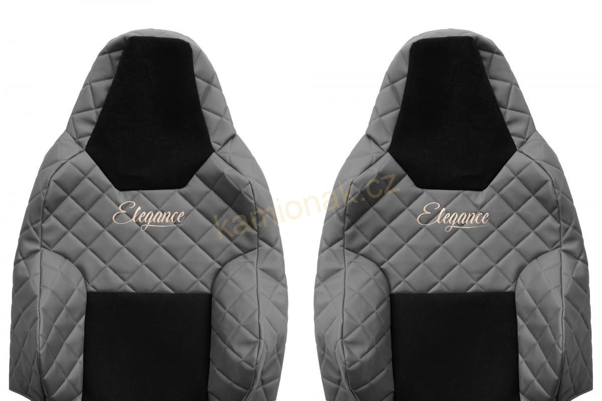 Potahy sedadel MAN TGX, TGM, TGS, TGL od 2021 - 2pásy