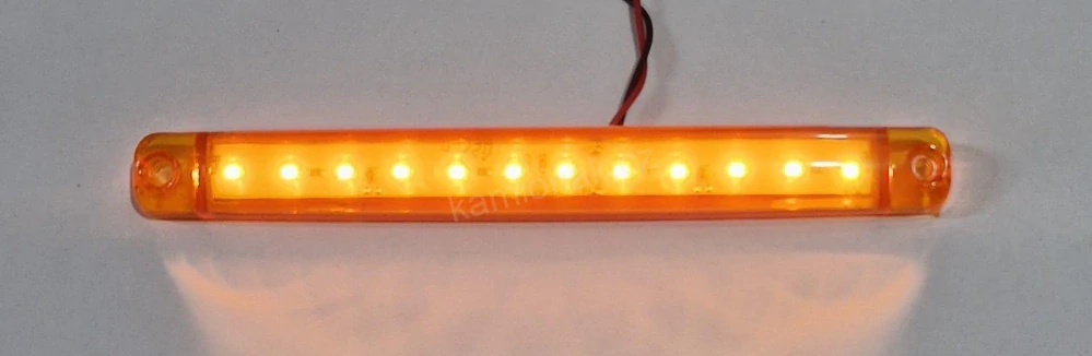 Poziční světlo 12LED 12/24V - oranžové
