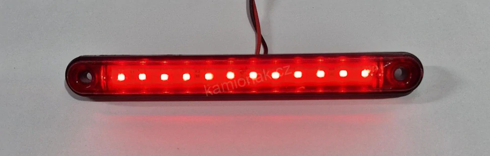 Poziční světlo 12LED 12/24V - červené
