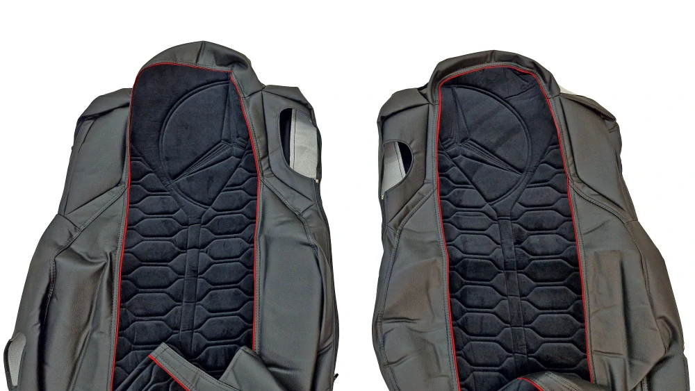 Potahy sedadel kožené MERCEDES MP IV