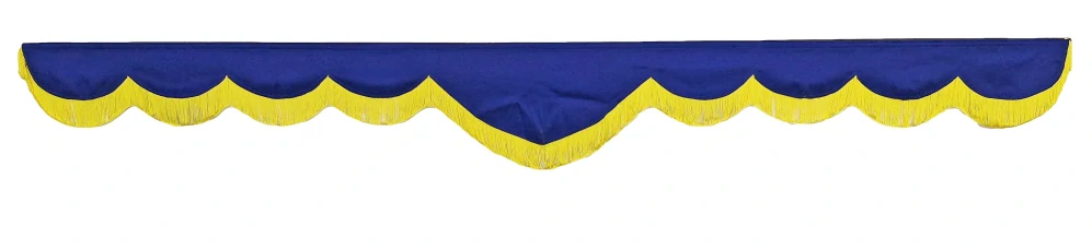 Bordura typ "F" - MODRÁ/ŽLUTÉ PROVÁZKY