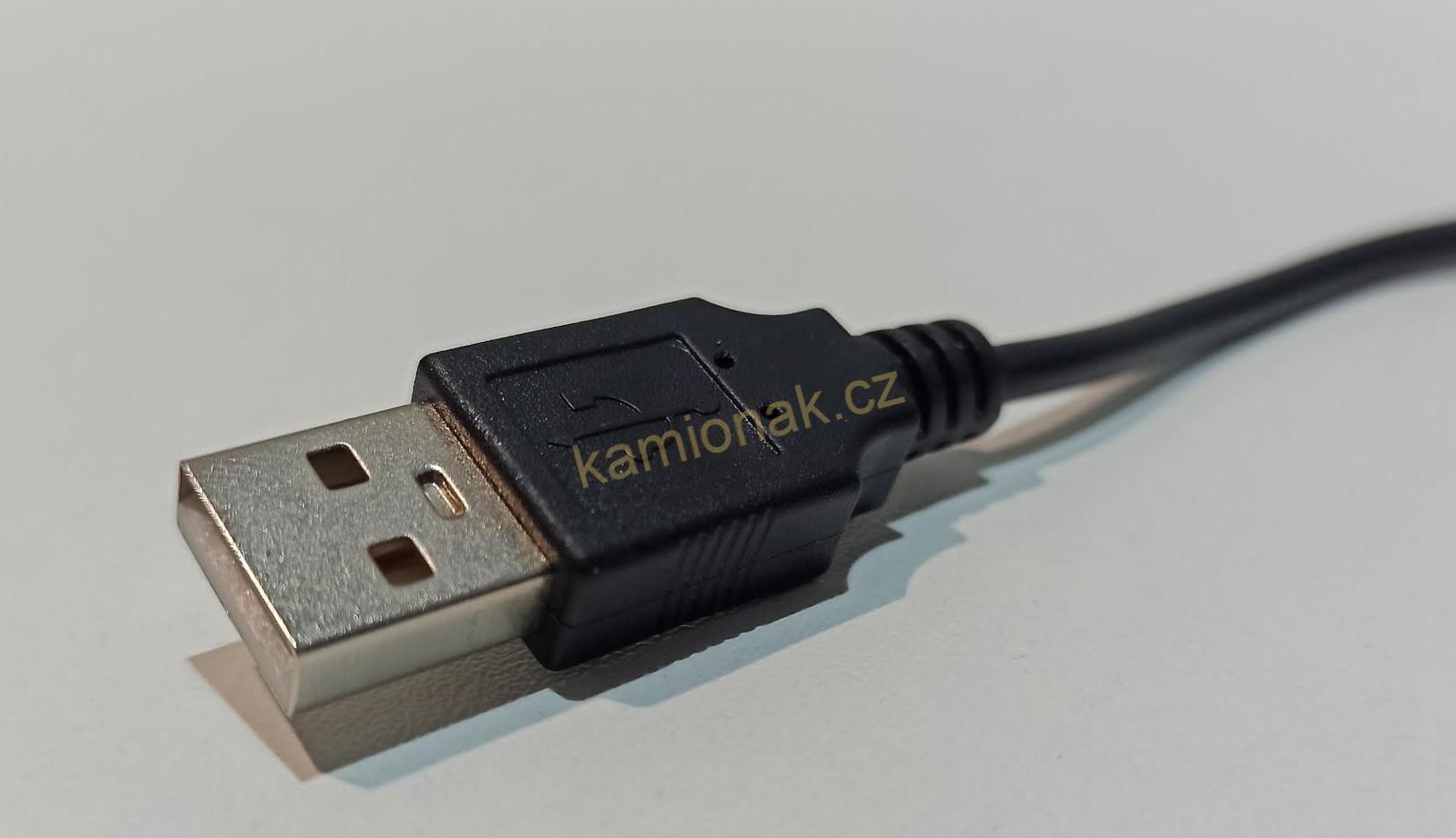Světelný pásek 200 cm+ barevná hudba - USB