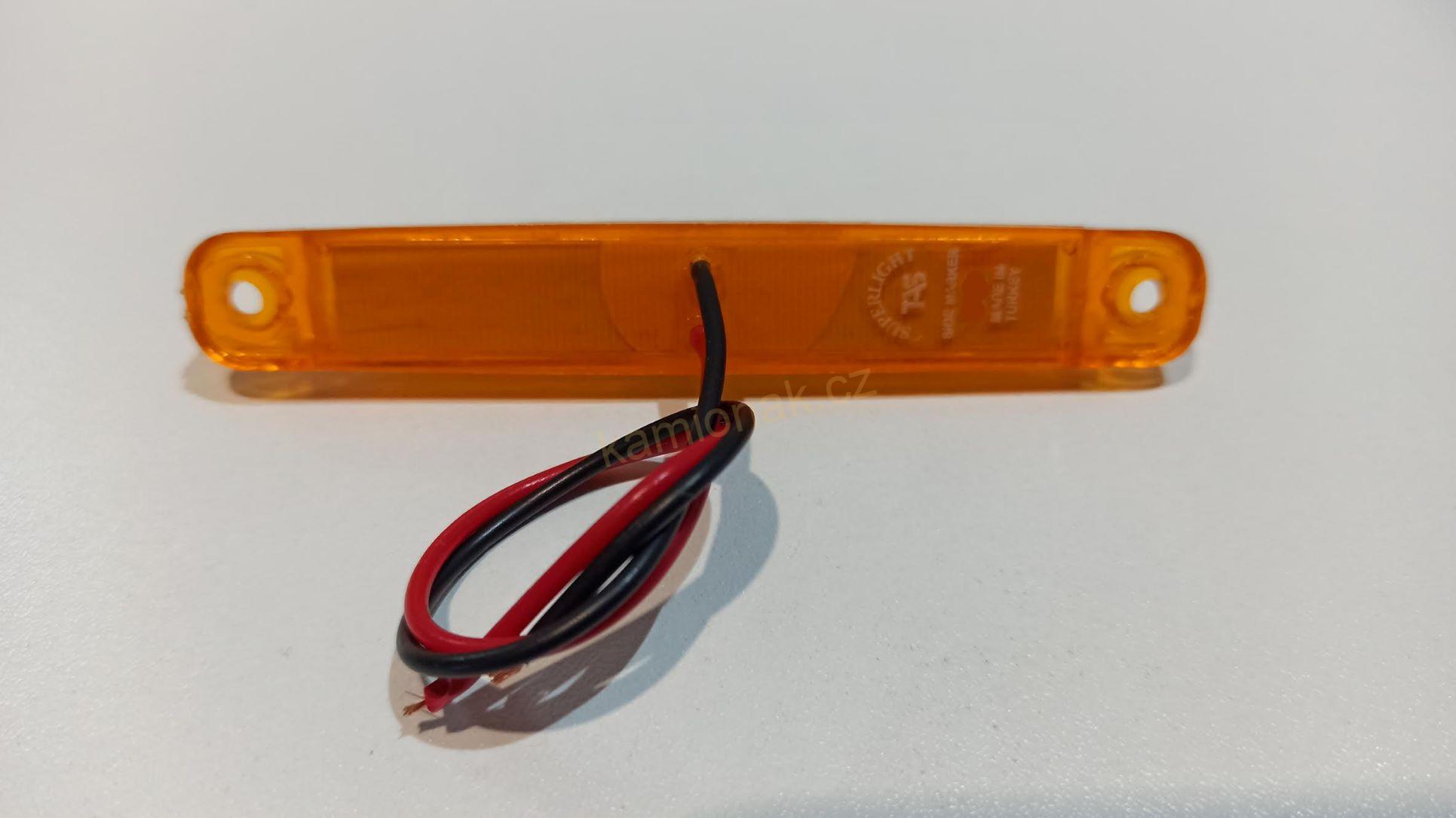 Poziční světlo 9LED 12/24V - oranžové