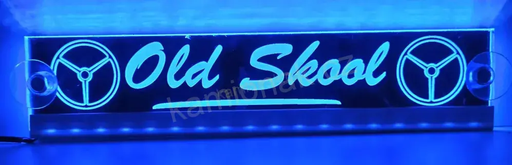 Cedulka LED/RGB - OLD SKOOL