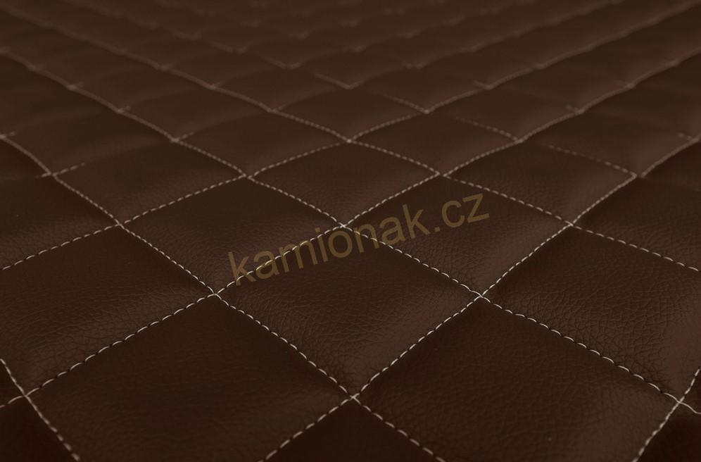 Potahy sedadel kožené DAF 105XF/106XF HNĚDÁ